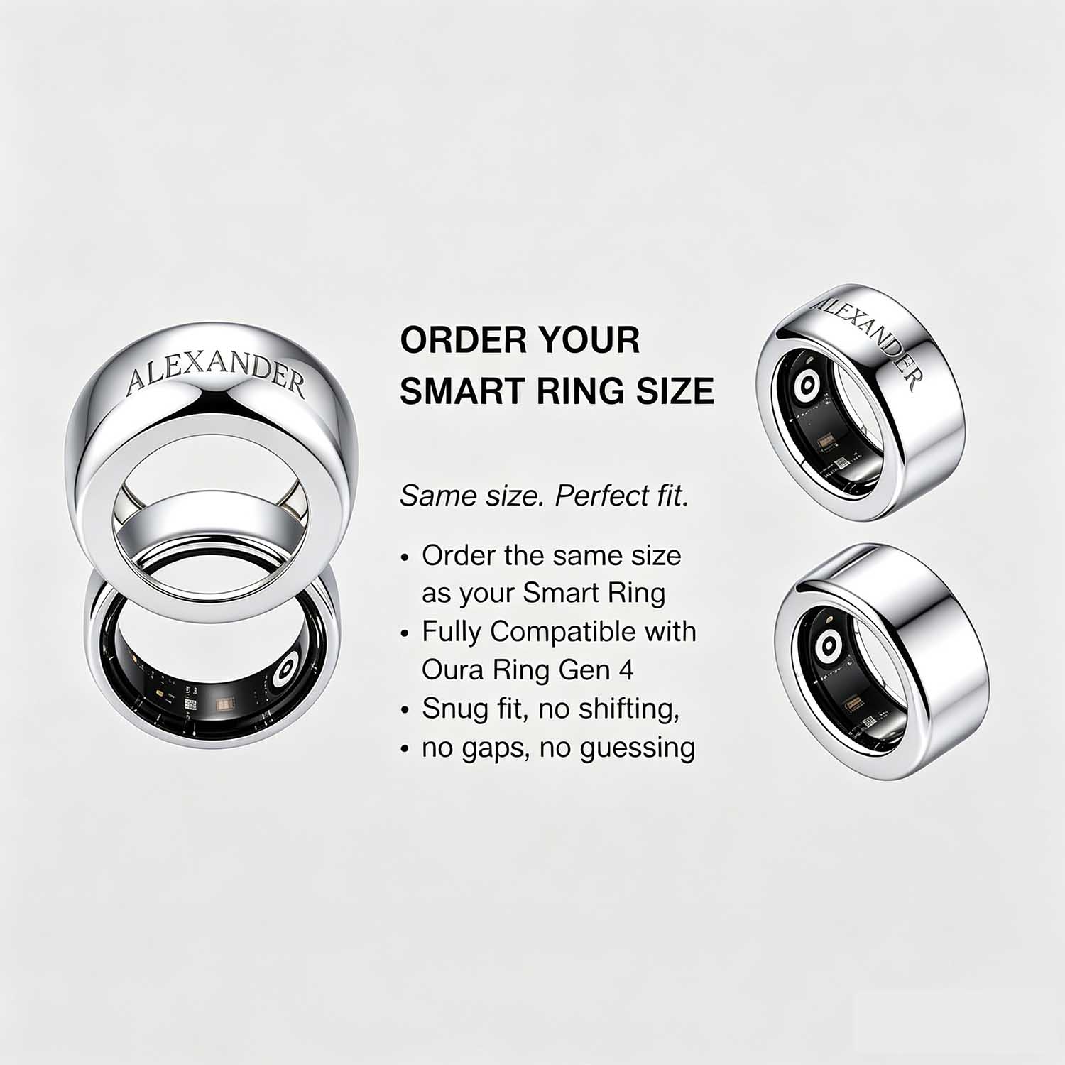 Qitian Custom Diamond Name Sma - Initial Ring Custom 评论和价格