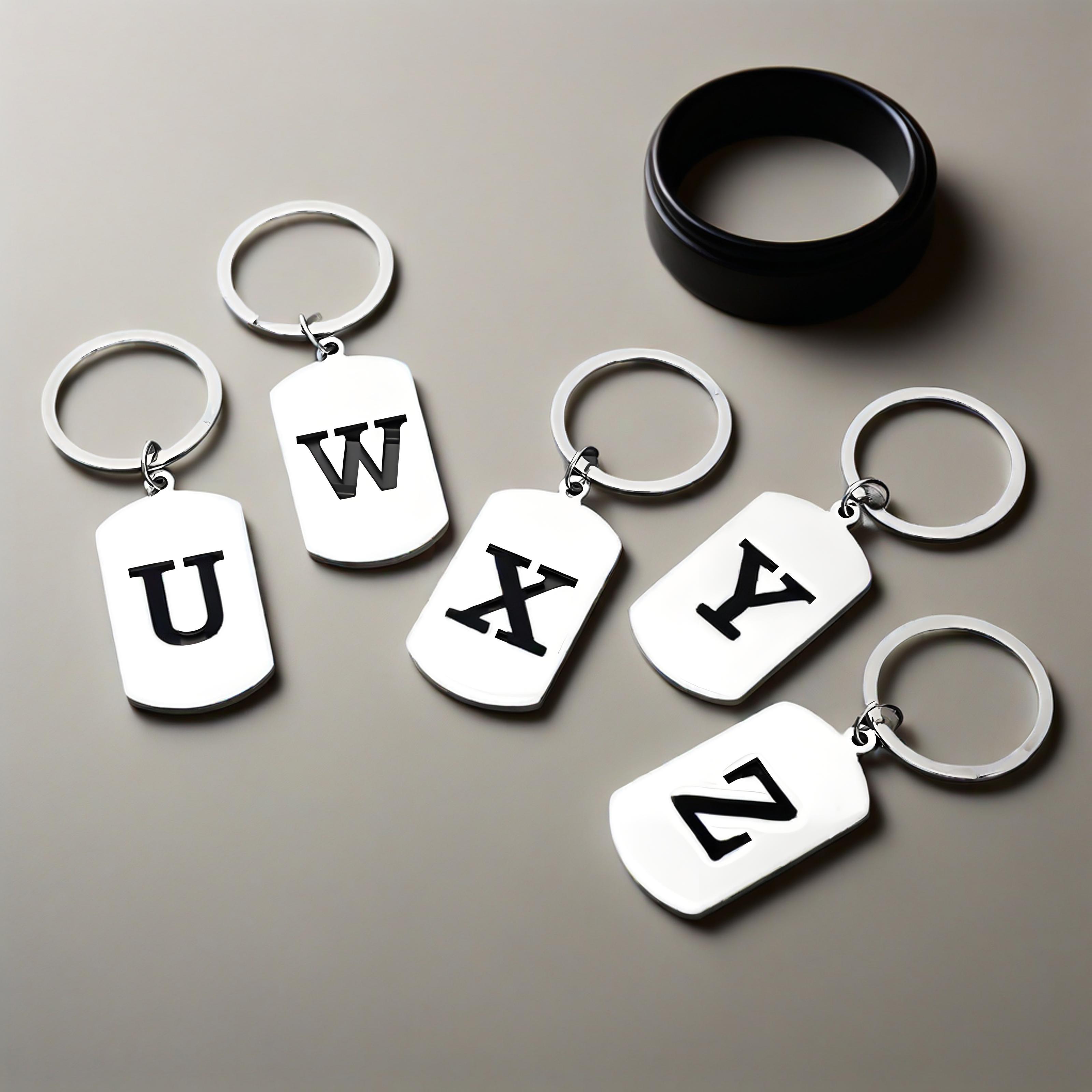 Personalized Initial Letter Ke - Initial Ring Custom 评论和价格