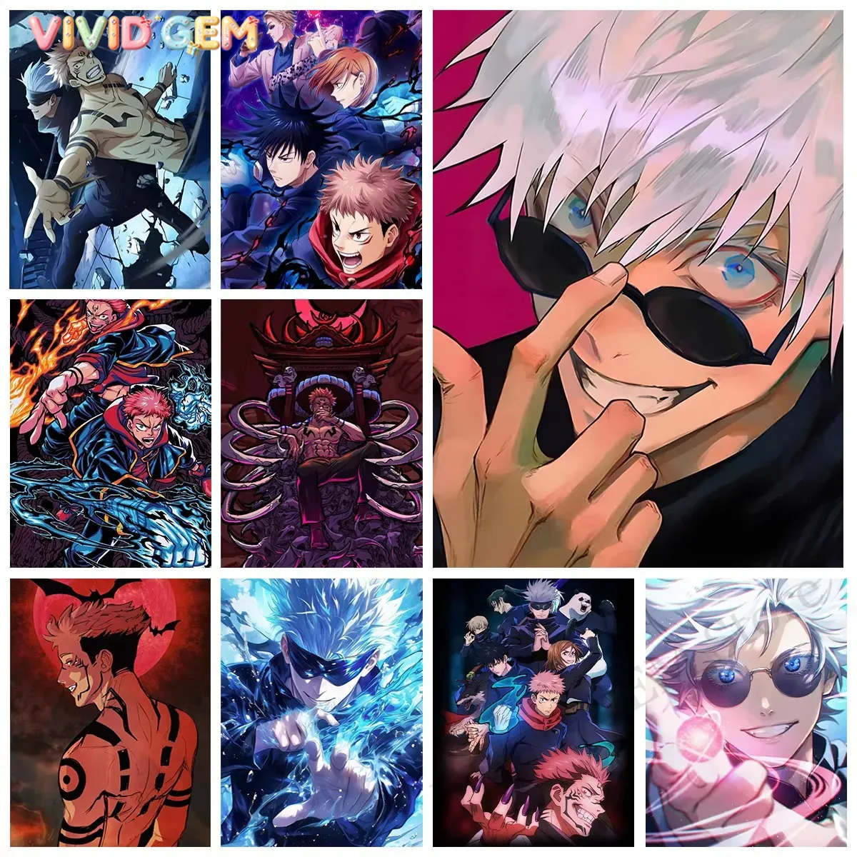 VIVID GEM Diamond Painting Juj - Photo Mosaic Print 评论和价格