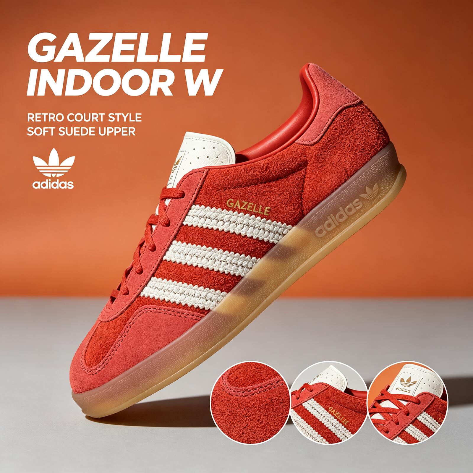 Adidas GAZELLE INDOOR W KI7169 - Adidas Shoes Gazelle 评论和价格