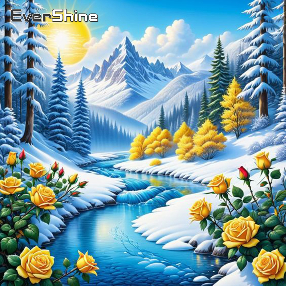 Evershine River Diamond Painti - Photo Mosaic Print 评论和价格