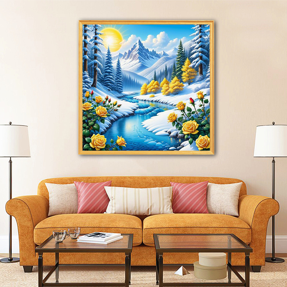 Evershine River Diamond Painti - Photo Mosaic Print 评论和价格